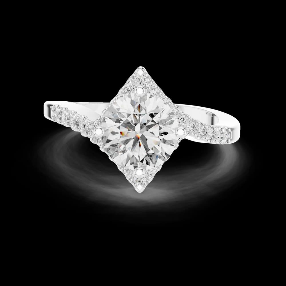 Absolute Bliss Lab Grown Diamond Modern Ring - Image 2 Absolute Bliss Lab Grown Diamond Modern Ring, view 2 of 6