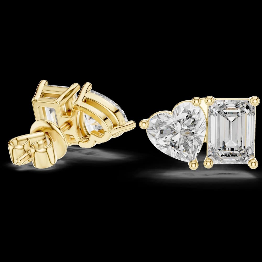 Absolute Clarity Lab Grown Diamond Earrings - Image 2 Absolute Clarity Lab Grown Diamond Earrings, view 2 of 4