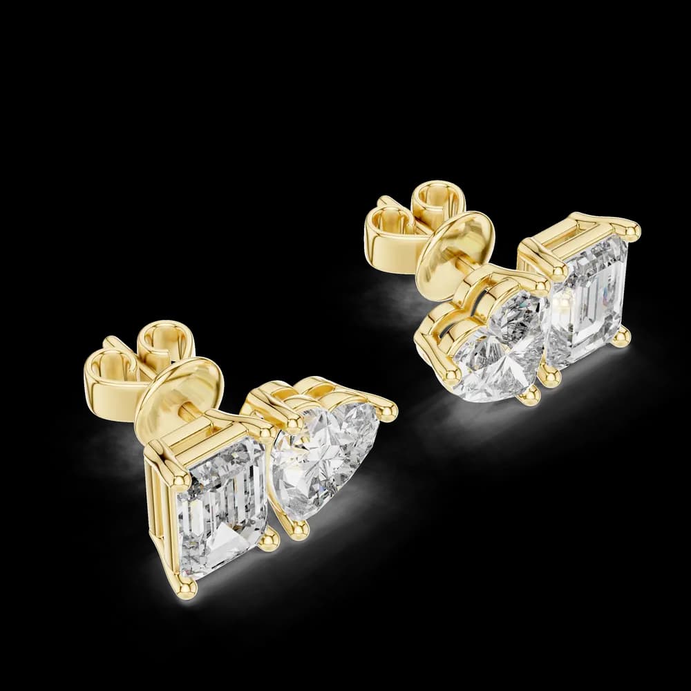 Absolute Clarity Lab Grown Diamond Earrings - Image 3 Absolute Clarity Lab Grown Diamond Earrings, view 3 of 4