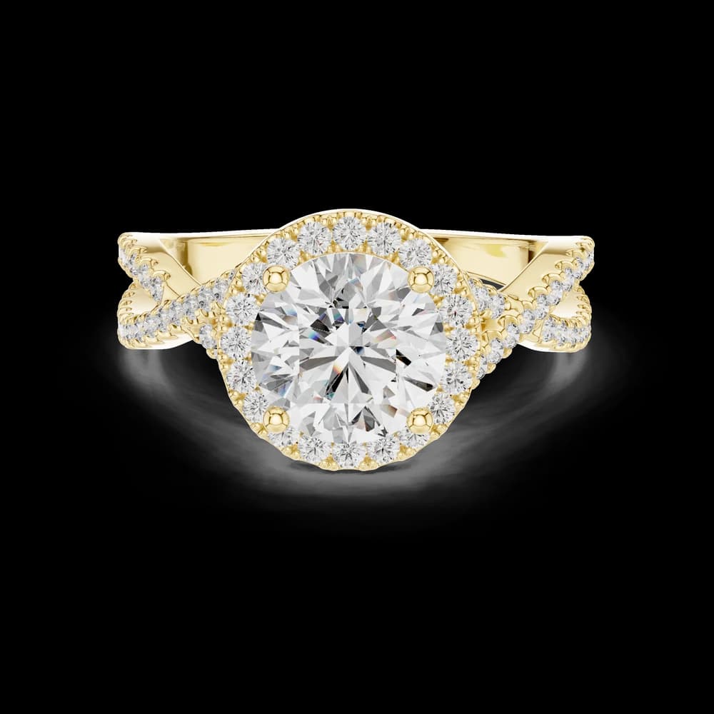 Absolute Clarity Lab Grown Diamond Solitaire Ring - Image 3 Absolute Clarity Lab Grown Diamond Solitaire Ring, view 3 of 6