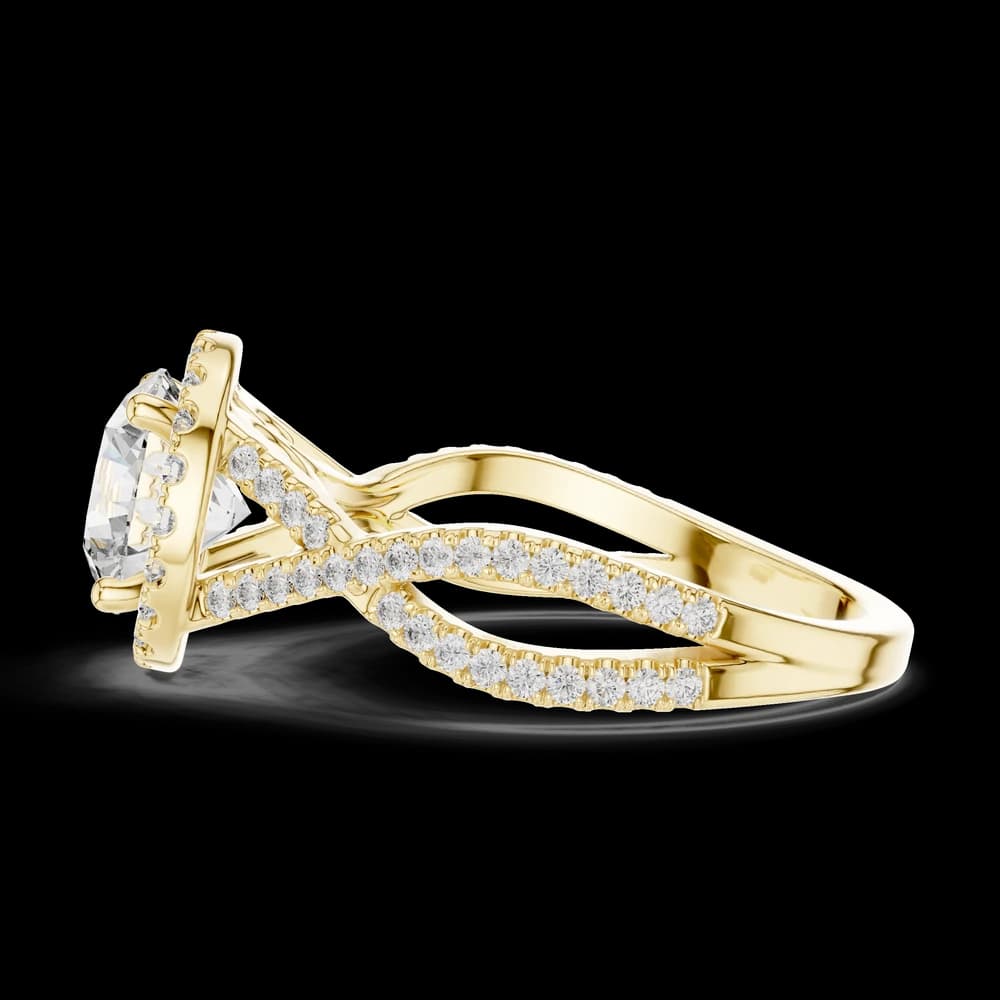 Absolute Clarity Lab Grown Diamond Solitaire Ring - Image 6 Absolute Clarity Lab Grown Diamond Solitaire Ring, view 6 of 6