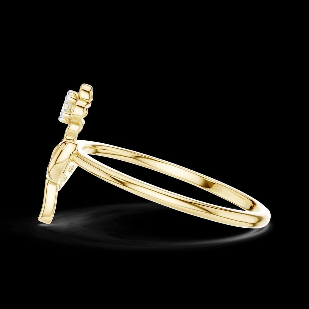 Absolute Lab grown diamond Rings style - Image 6 Absolute Lab grown diamond Rings style, view 6 of 6