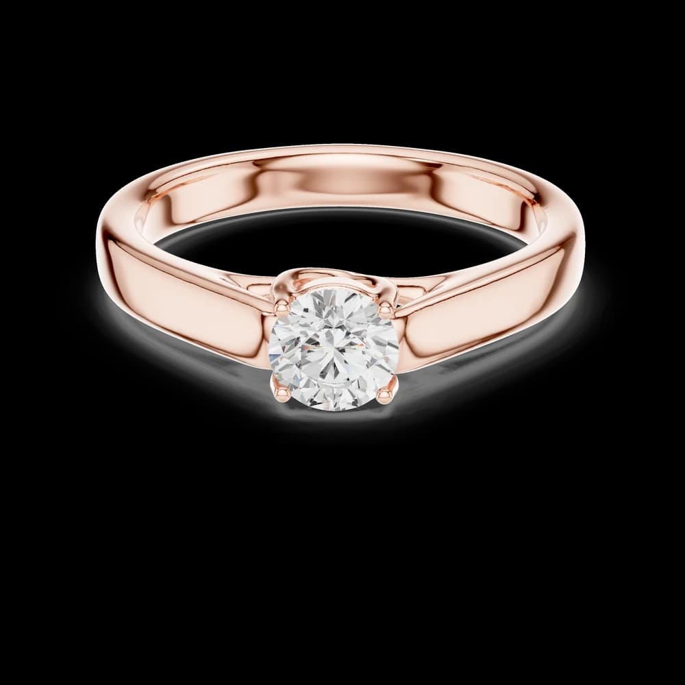 Active Mind Lab grown Solitaire diamond Rings design - Image 1 Active Mind Lab grown Solitaire diamond Rings design, view 1 of 6