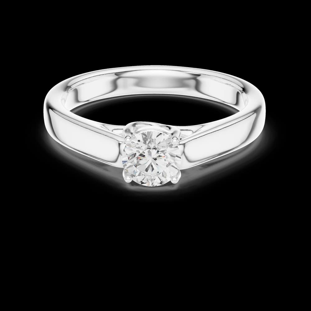 Active Mind Lab grown Solitaire diamond Rings design - Image 2 Active Mind Lab grown Solitaire diamond Rings design, view 2 of 6
