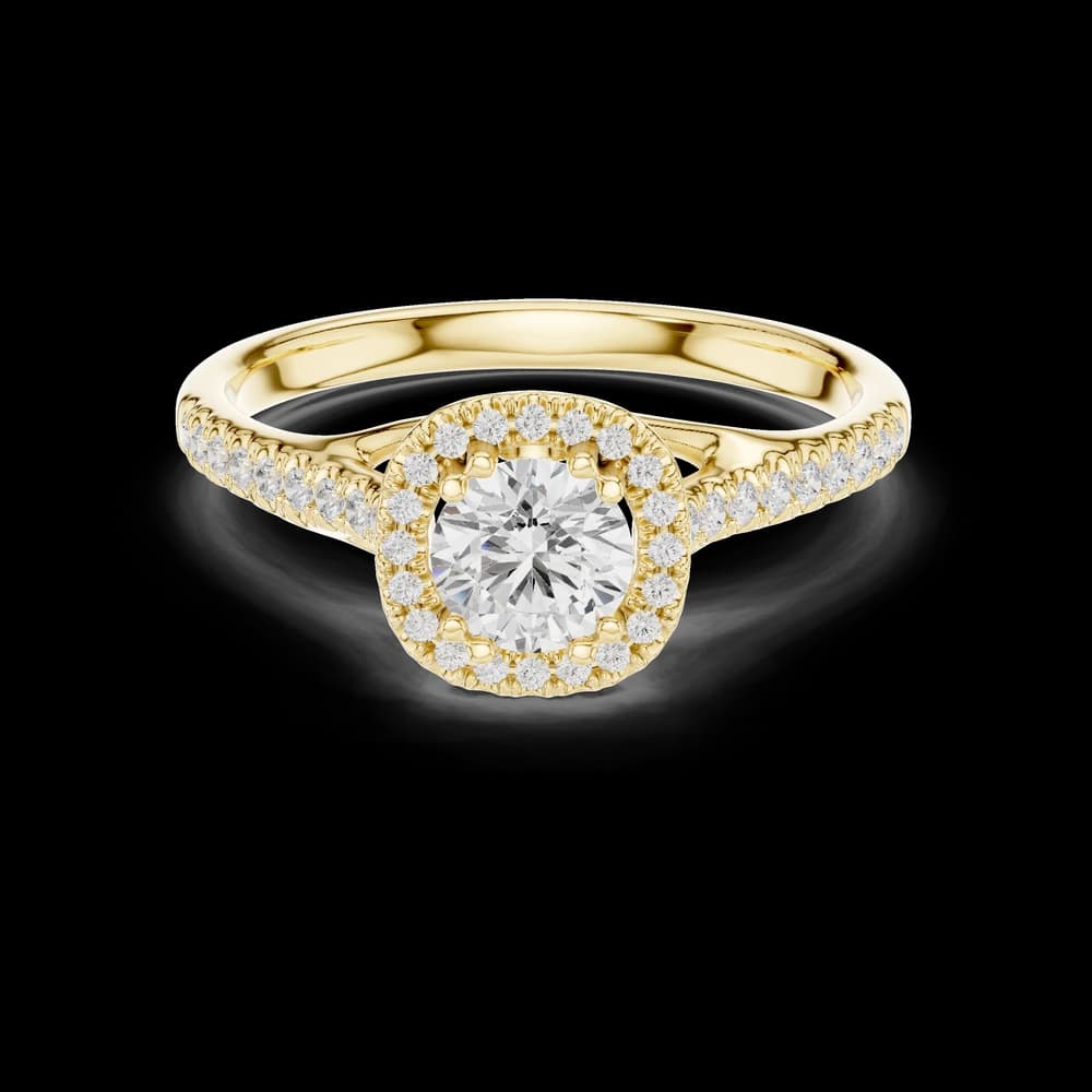 Aged Wine Lab grown diamond Rings design - Image 3 Aged Wine Lab grown diamond Rings design, view 3 of 6