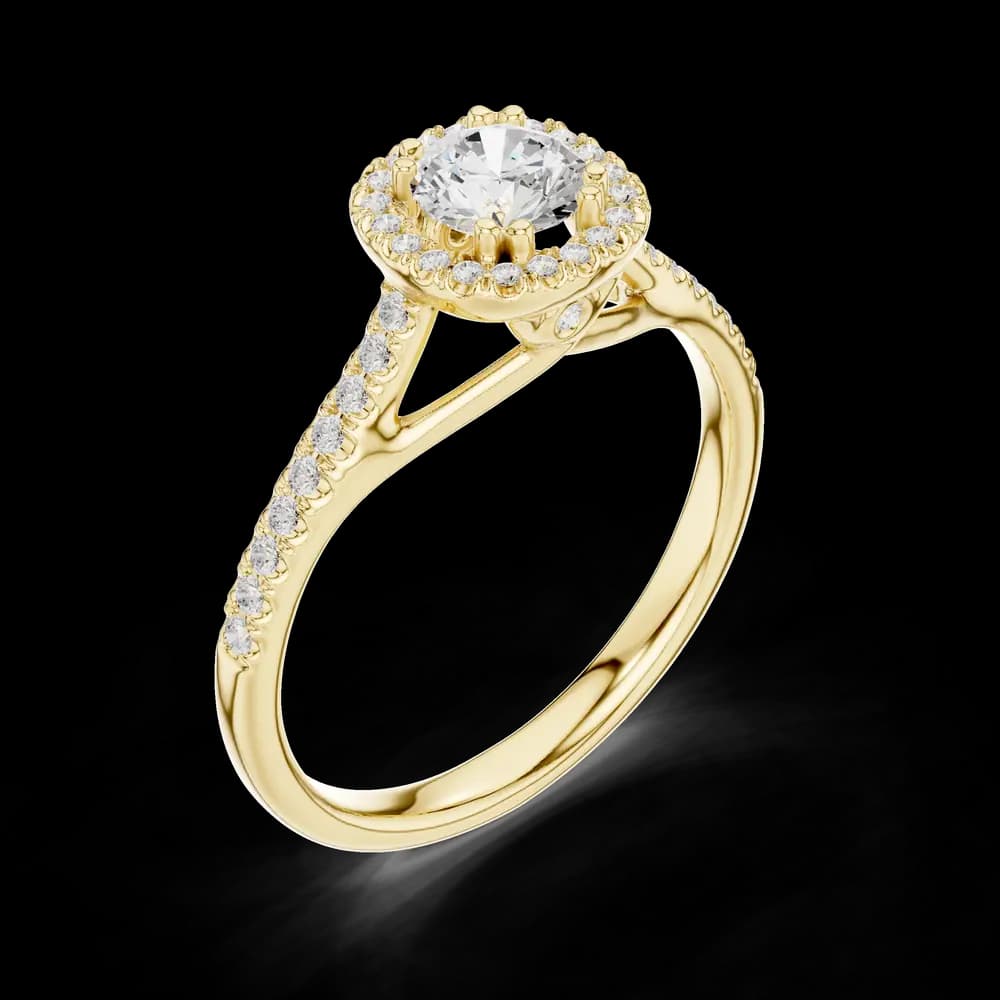 Aged Wine Lab grown diamond Rings design - Image 5 Aged Wine Lab grown diamond Rings design, view 5 of 6