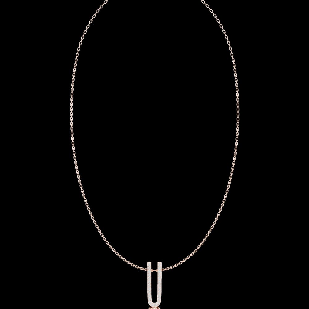 Alluring Classic-Cut Diamond Lab Grown Necklace - Image 1 Alluring Classic-Cut Diamond Lab Grown Necklace, view 1 of 6