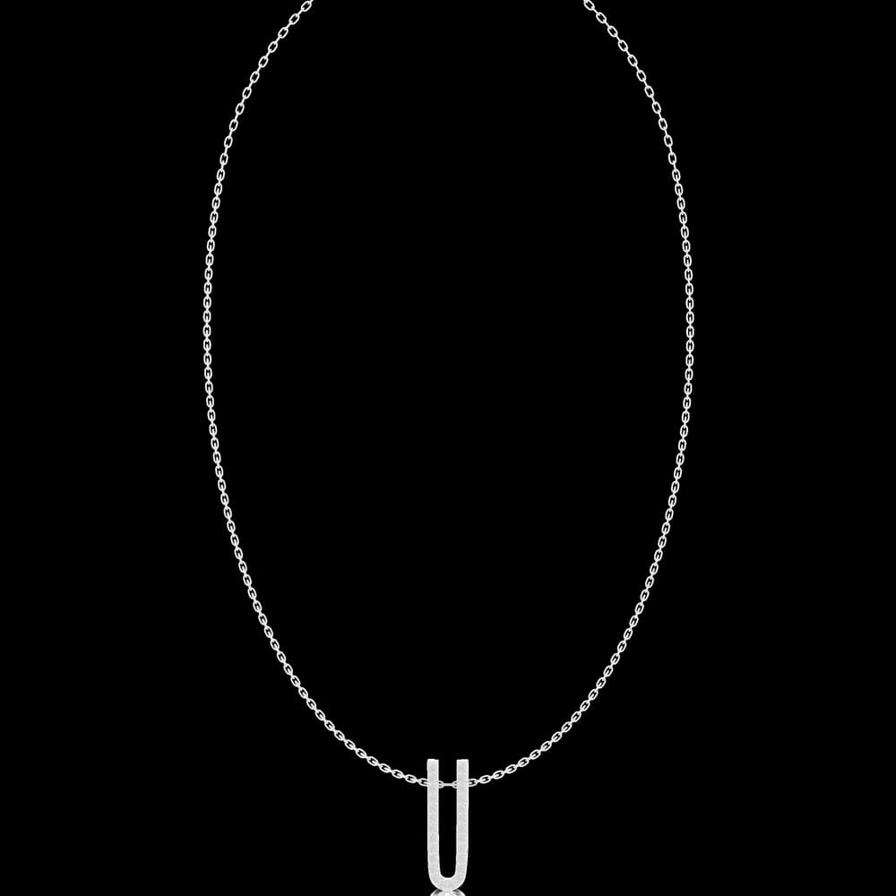 Alluring Classic-Cut Diamond Lab Grown Necklace - Image 2 Alluring Classic-Cut Diamond Lab Grown Necklace, view 2 of 6