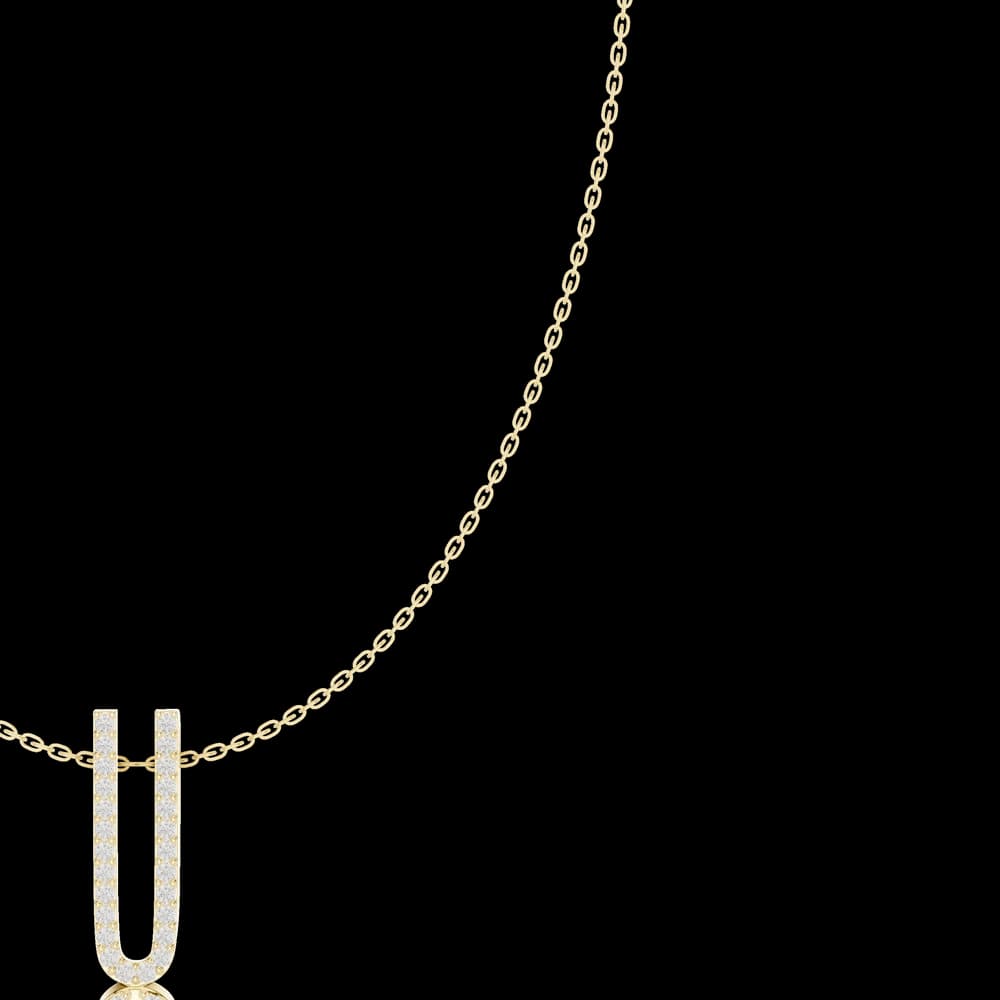 Alluring Classic-Cut Diamond Lab Grown Necklace - Image 6 Alluring Classic-Cut Diamond Lab Grown Necklace, view 6 of 6