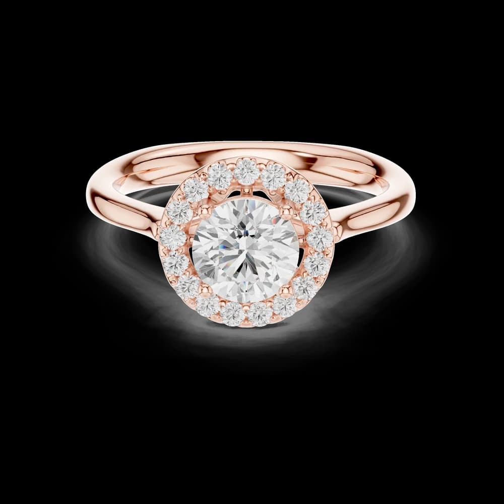 Amber Aura Lab Grown Diamond Ring - Image 1 Amber Aura Lab Grown Diamond Ring, view 1 of 6