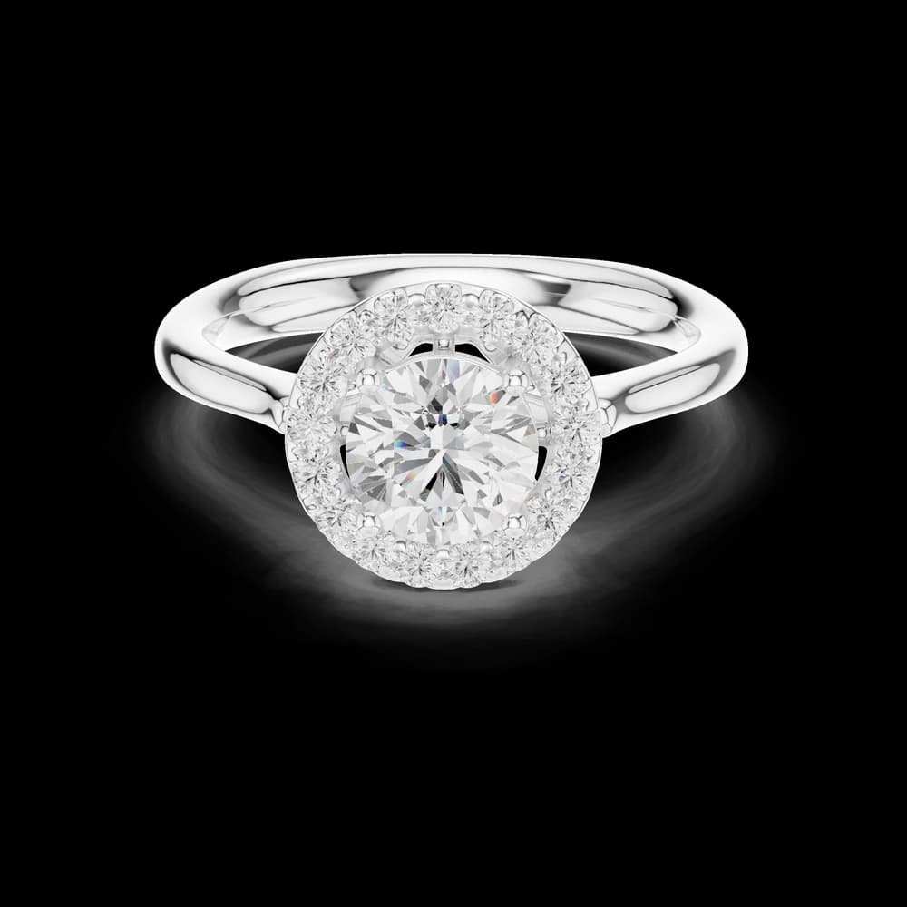 Amber Aura Lab Grown Diamond Ring - Image 2 Amber Aura Lab Grown Diamond Ring, view 2 of 6