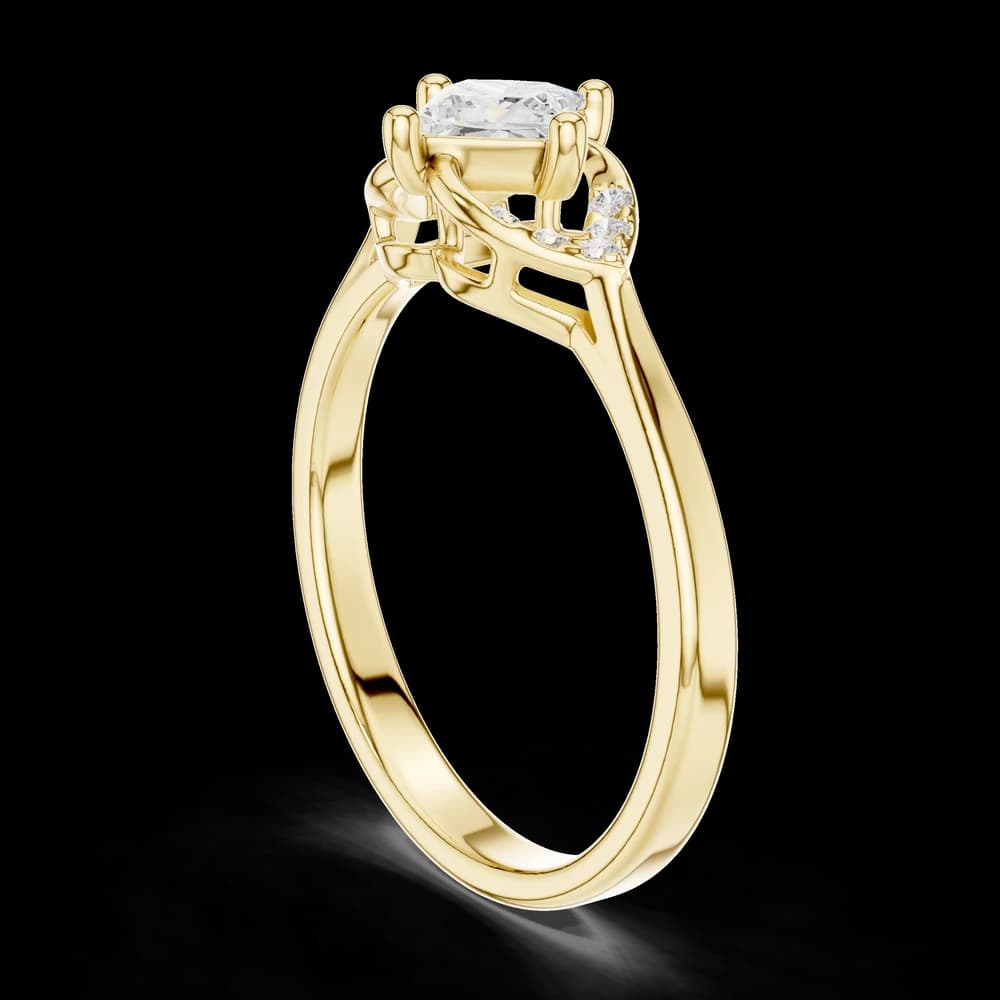Ancient Anchor Lab Grown princess Diamond Ring - Image 4 Ancient Anchor Lab Grown princess Diamond Ring, view 4 of 6