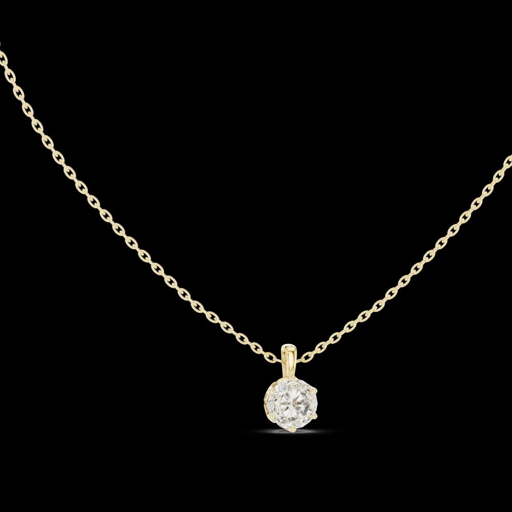 Angel Wing lab grown diamond pendant - Image 6 Angel Wing lab grown diamond pendant, view 6 of 8