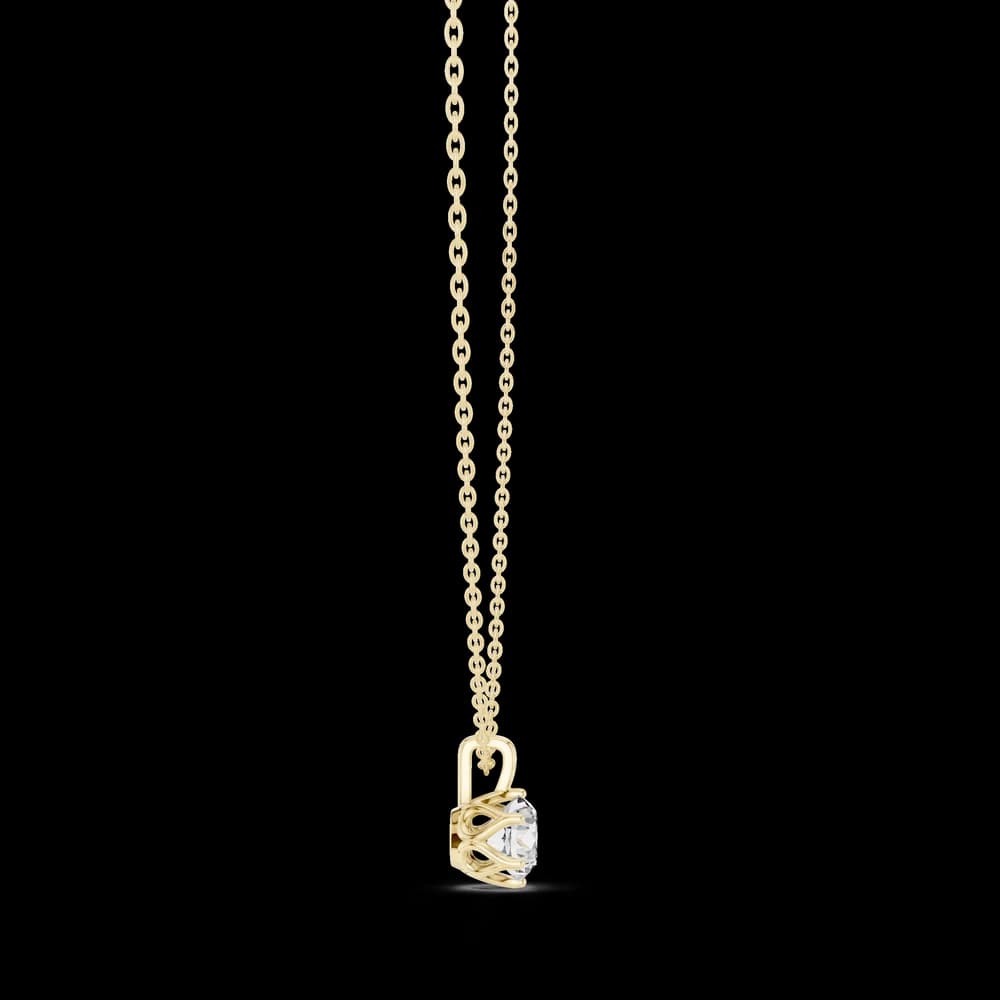 Angel Wing lab grown diamond pendant - Image 8 Angel Wing lab grown diamond pendant, view 8 of 8