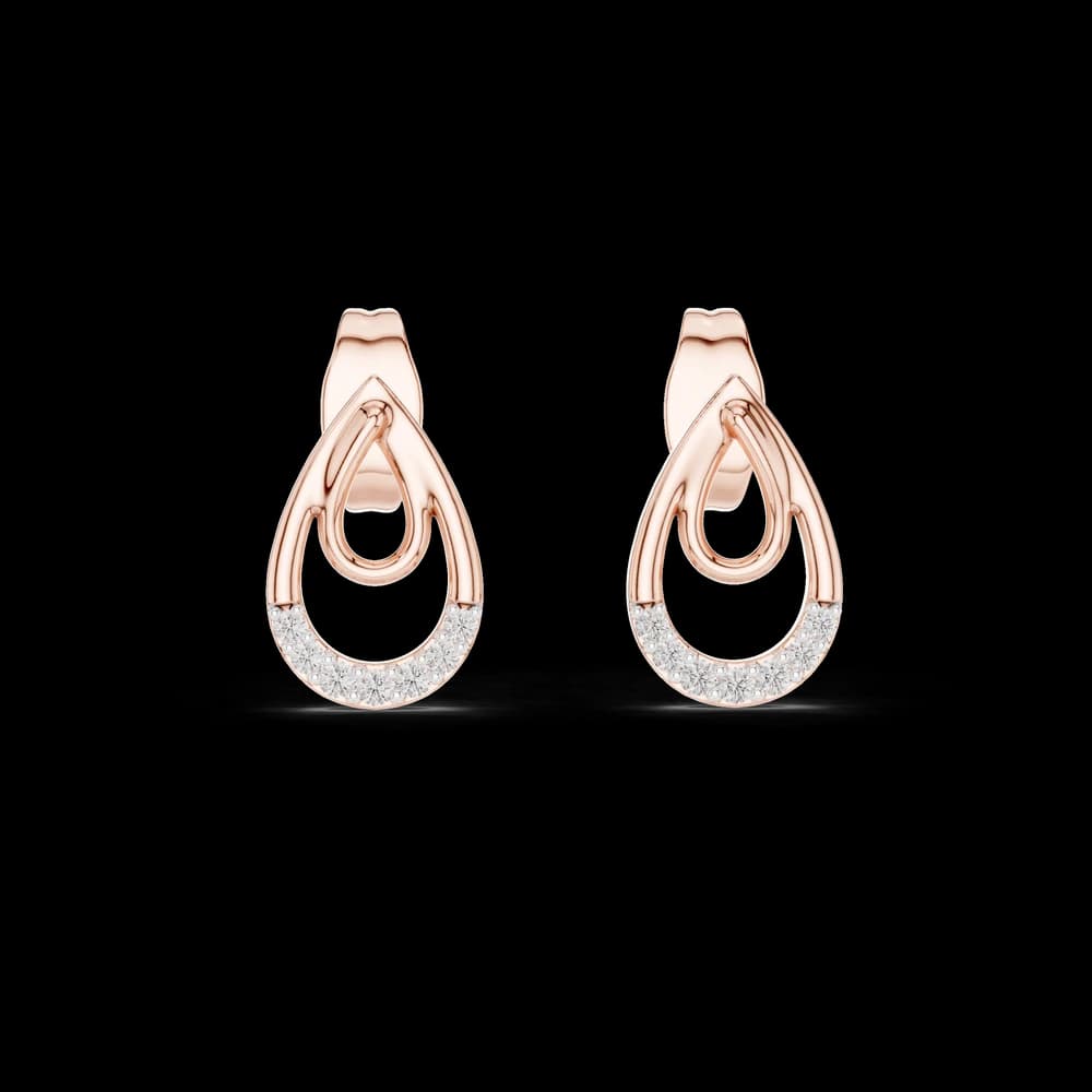 Angelic Lab grown diamond Earrings pair - Image 1 Angelic Lab grown diamond Earrings pair, view 1 of 6
