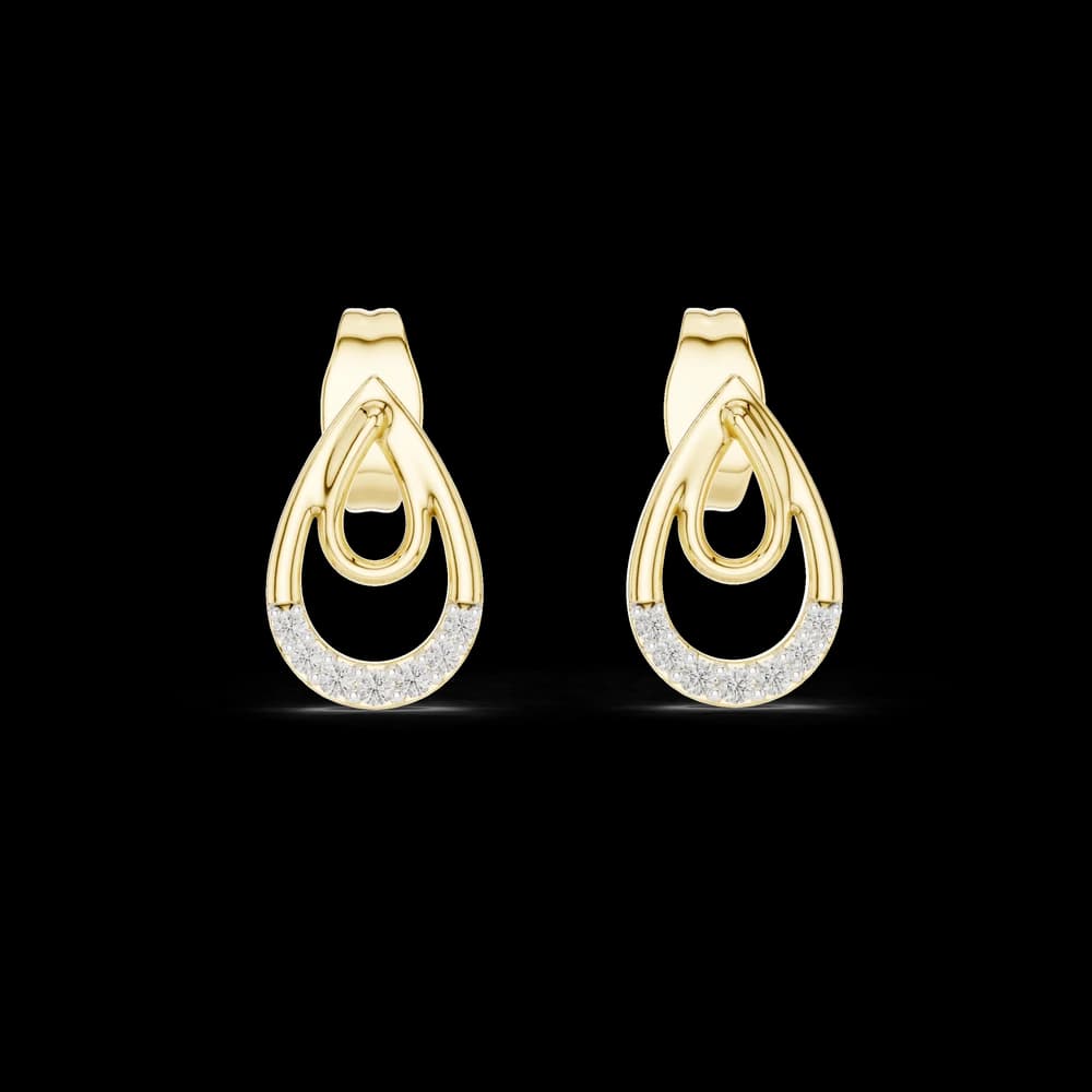 Angelic Lab grown diamond Earrings pair - Image 3 Angelic Lab grown diamond Earrings pair, view 3 of 6
