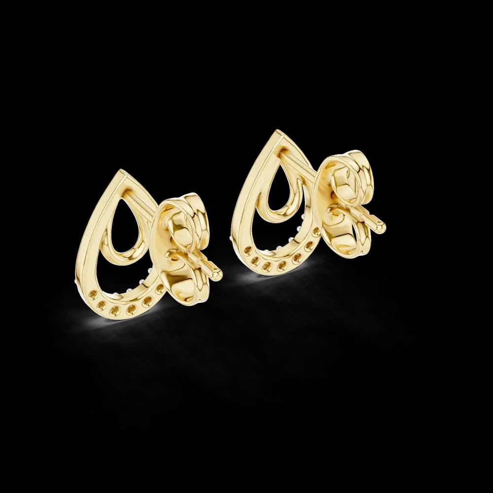 Angelic Lab grown diamond Earrings pair - Image 6 Angelic Lab grown diamond Earrings pair, view 6 of 6