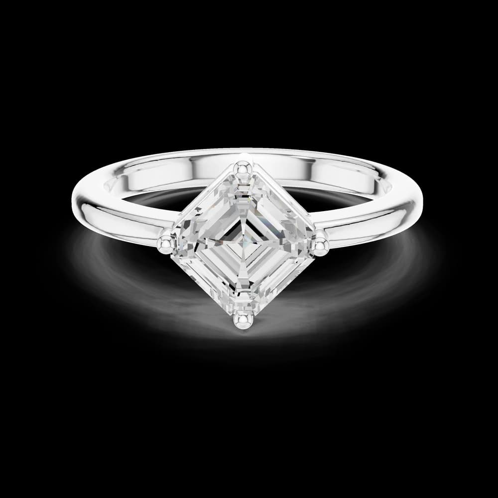 Aura Astral Lab Grown Solitaire Diamond Ring - Image 2 Aura Astral Lab Grown Solitaire Diamond Ring, view 2 of 6