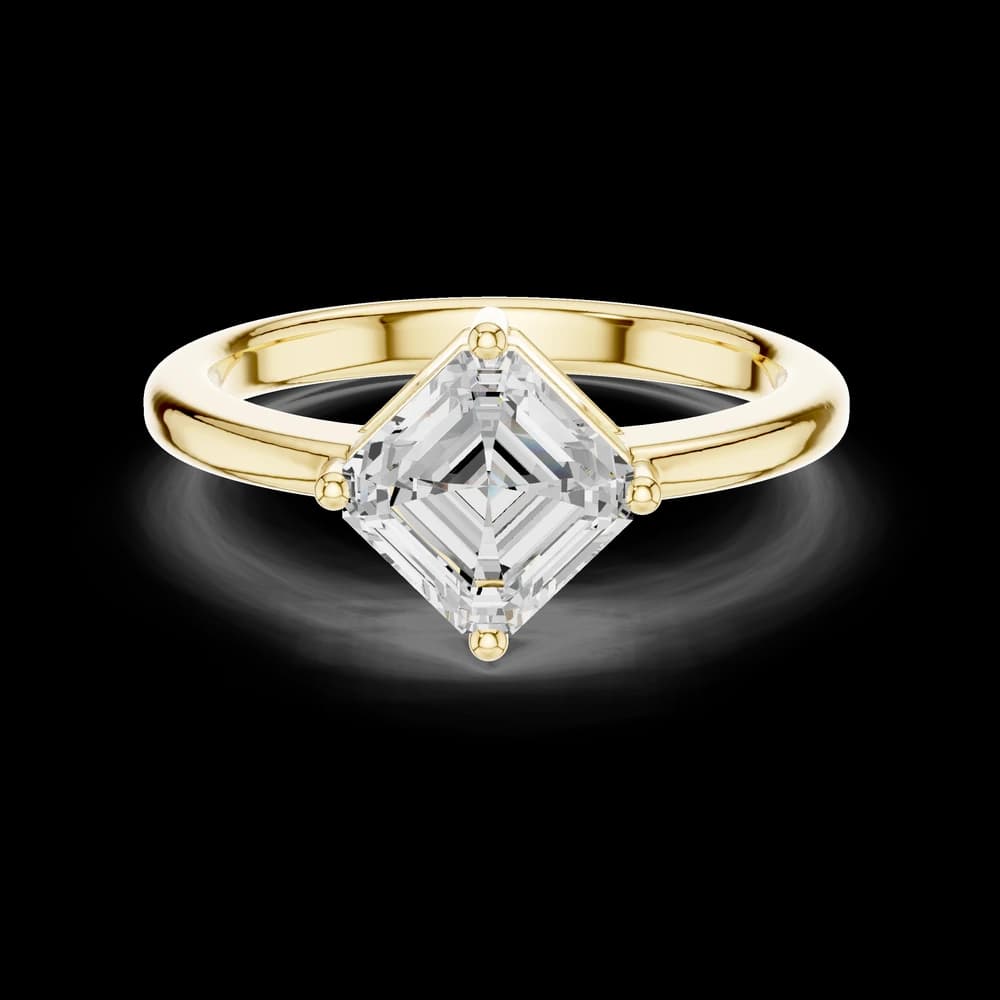 Aura Astral Lab Grown Solitaire Diamond Ring - Image 3 Aura Astral Lab Grown Solitaire Diamond Ring, view 3 of 6