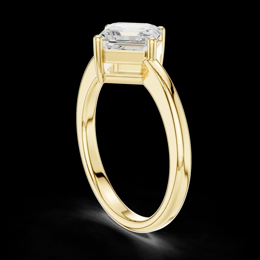Aura Astral Lab Grown Solitaire Diamond Ring - Image 4 Aura Astral Lab Grown Solitaire Diamond Ring, view 4 of 6