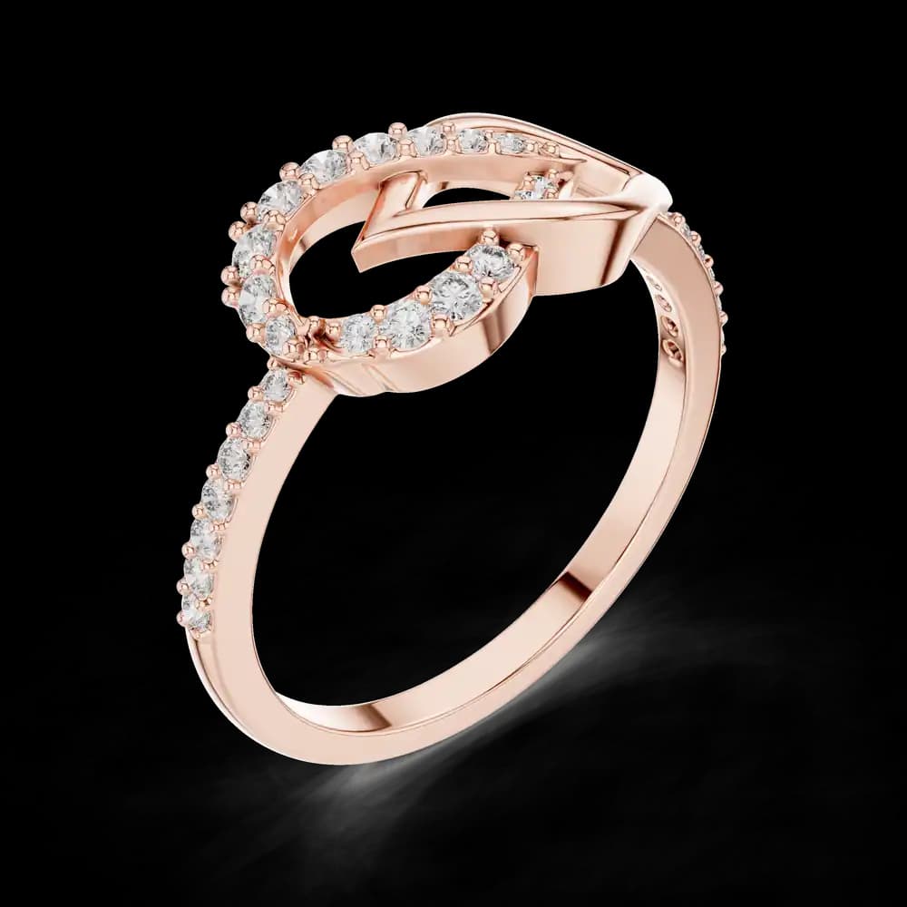 Authentic Lab grown diamond ring jewelry - Image 1 Authentic Lab grown diamond ring jewelry, view 1 of 1