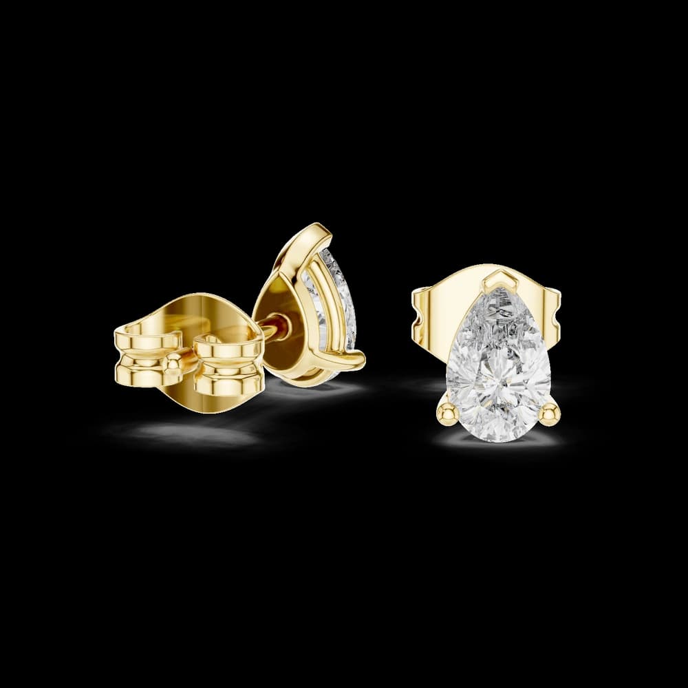Awe-inspiring Lab grown diamond Earrings motif - Image 4 Awe-inspiring Lab grown diamond Earrings motif, view 4 of 6