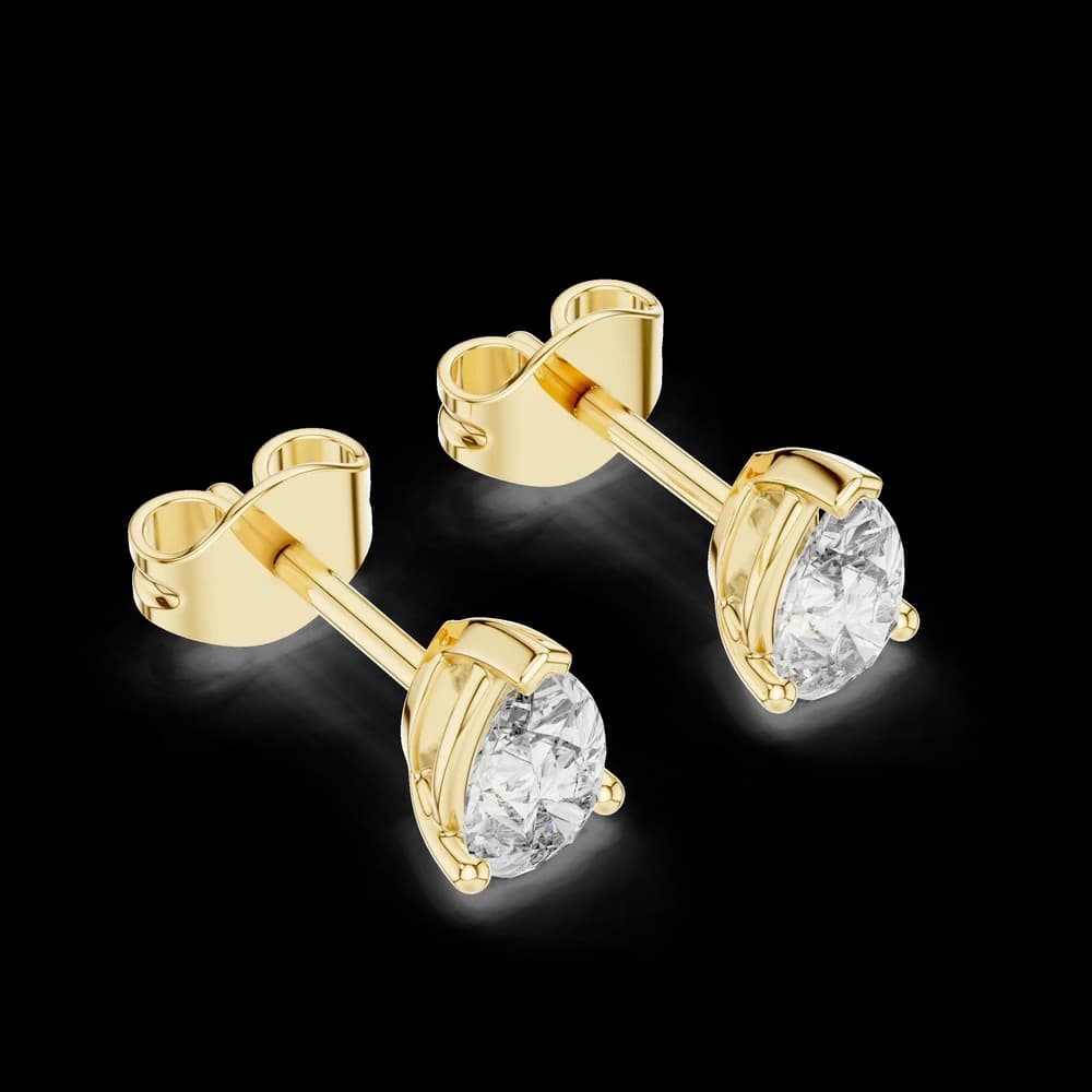 Awe-inspiring Lab grown diamond Earrings motif - Image 5 Awe-inspiring Lab grown diamond Earrings motif, view 5 of 6