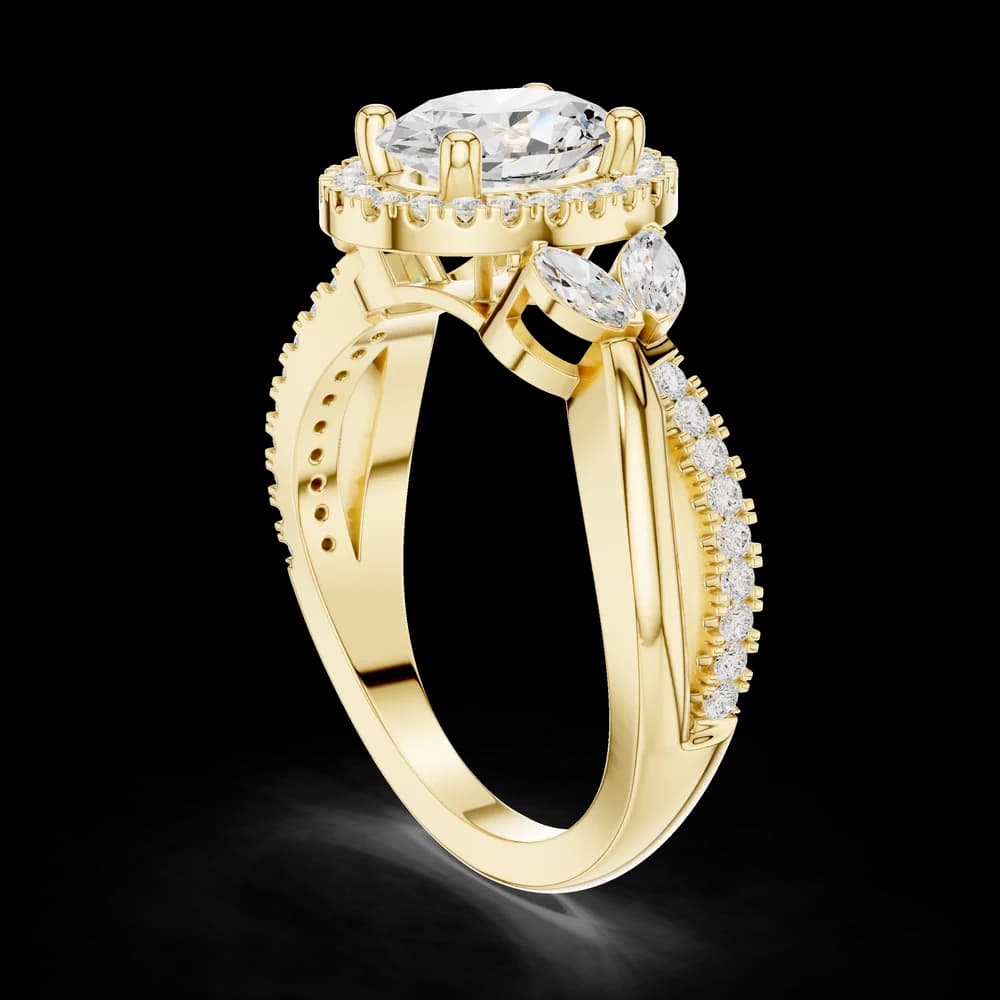 Bar Setting Lab Grown Diamond Ring - Image 4 Bar Setting Lab Grown Diamond Ring, view 4 of 6