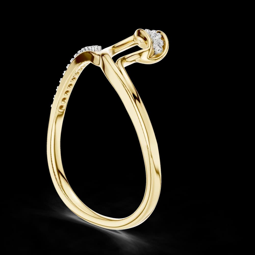 Beauteous Lab grown diamond Rings jewelry - Image 4 Beauteous Lab grown diamond Rings jewelry, view 4 of 6