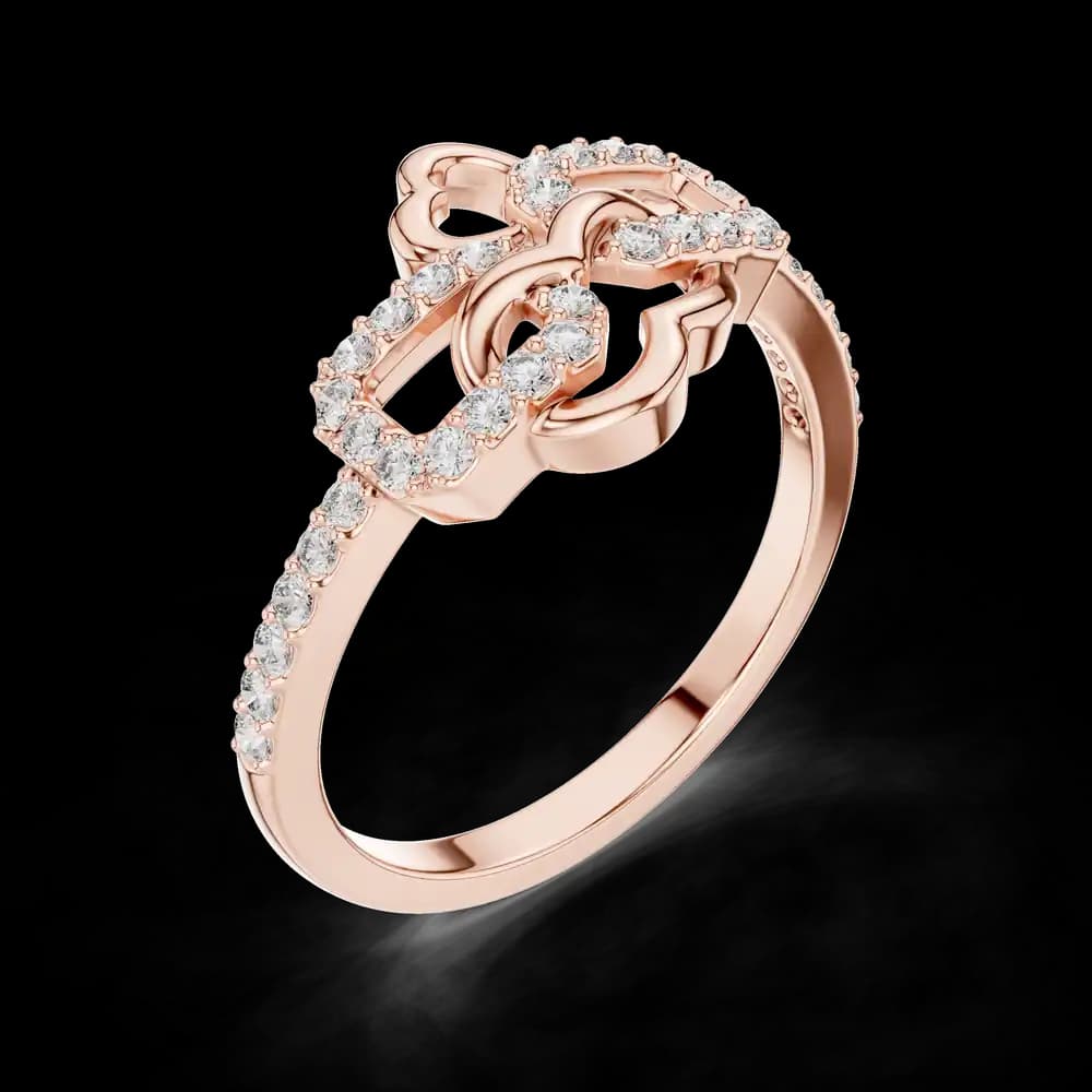 Beautiful Lab grown diamond ring piece - Image 1 Beautiful Lab grown diamond ring piece, view 1 of 1
