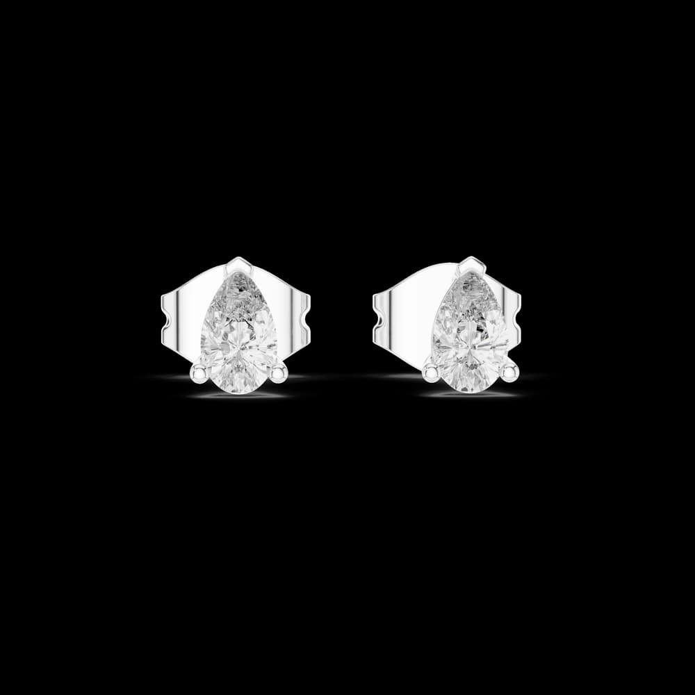 Bedazzling Lab grown diamond Earrings set - Image 2 Bedazzling Lab grown diamond Earrings set, view 2 of 6