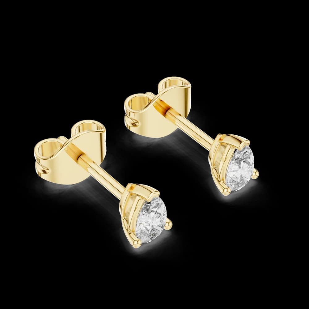 Bedazzling Lab grown diamond Earrings set - Image 5 Bedazzling Lab grown diamond Earrings set, view 5 of 6