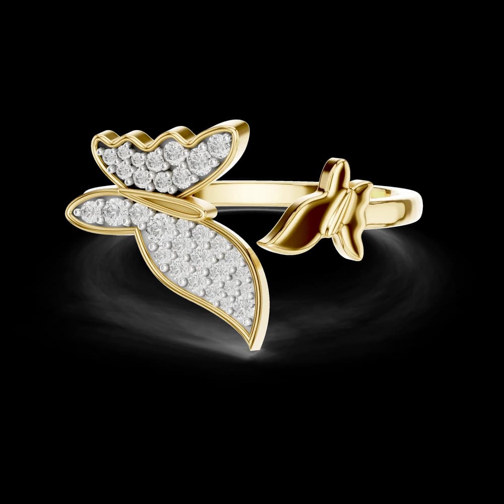 Beguiling Lab grown diamond Rings band - Image 3 Beguiling Lab grown diamond Rings band, view 3 of 6
