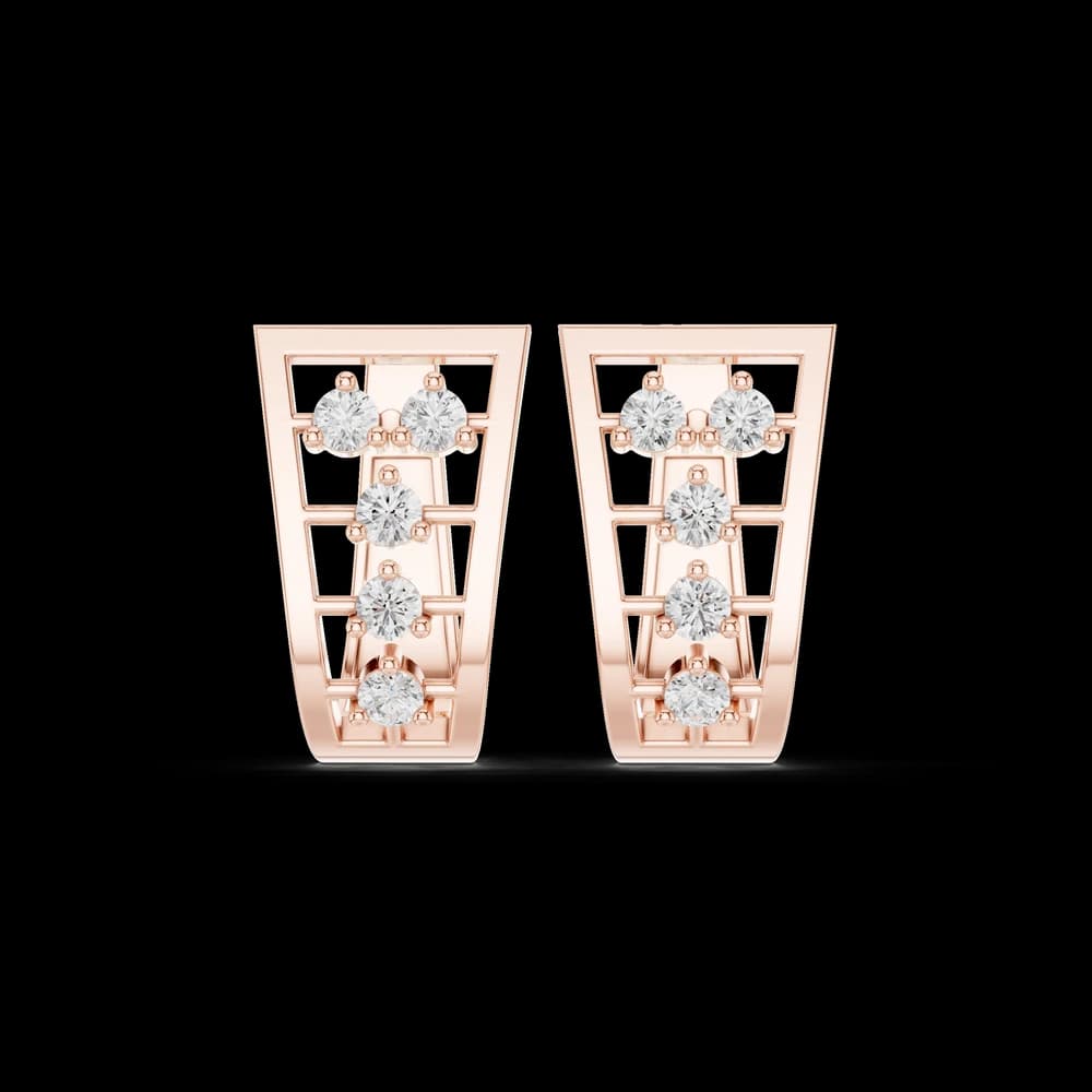 Bespoke Charm Lab Grown Diamond Earrings Jewelry - Image 1 Bespoke Charm Lab Grown Diamond Earrings Jewelry, view 1 of 6