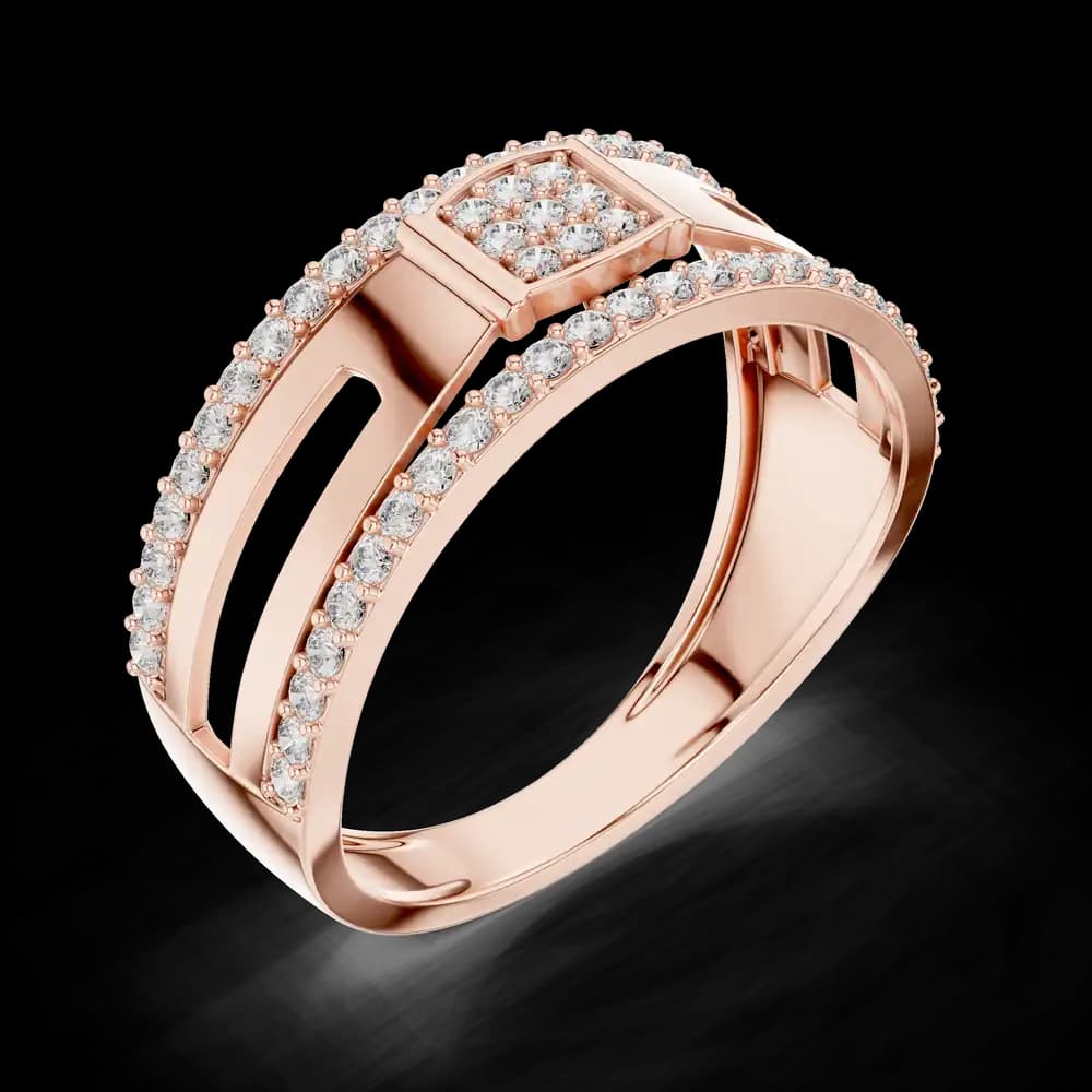 Bespoke Lab grown diamond ring piece - Image 1 Bespoke Lab grown diamond ring piece, view 1 of 1