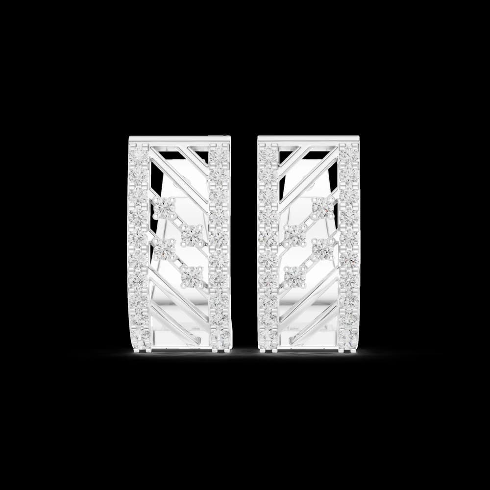 Best Kept lab grown diamond earring design - Image 2 Best Kept lab grown diamond earring design, view 2 of 6