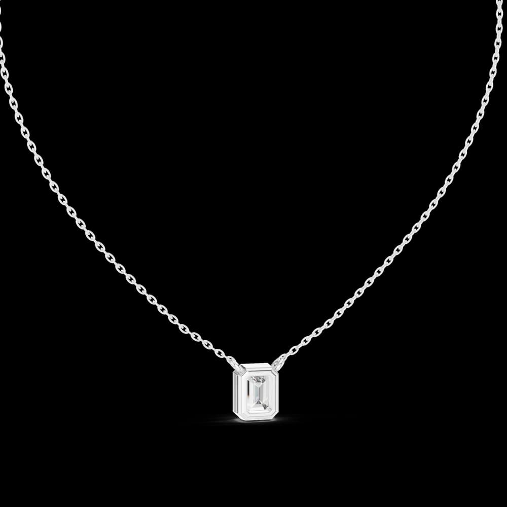 Better Half lab grown diamond pendant - Image 2 Better Half lab grown diamond pendant, view 2 of 6