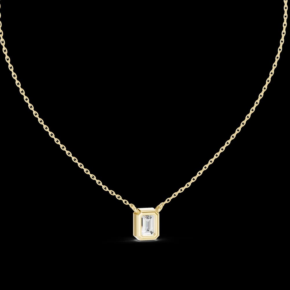 Better Half lab grown diamond pendant - Image 5 Better Half lab grown diamond pendant, view 5 of 6