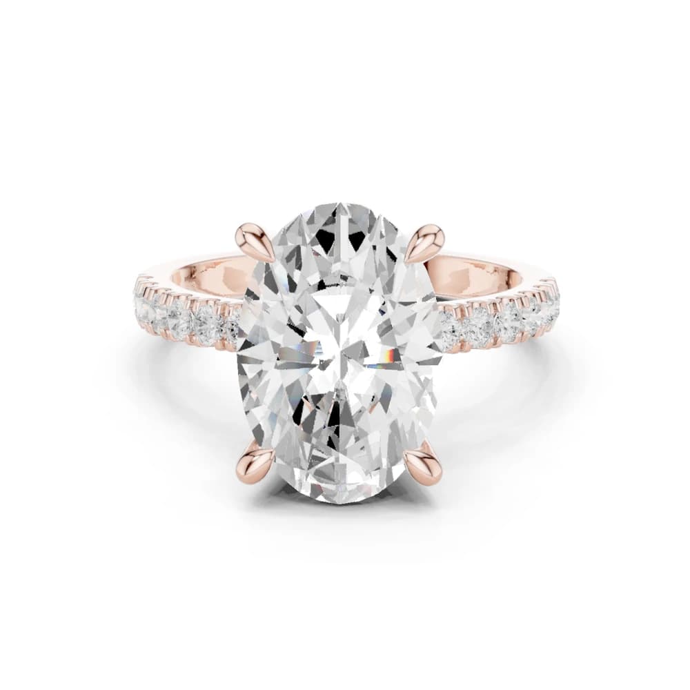 Bitter Sweet Lab Grown Diamond Organic Twist Ring - Image 1 Bitter Sweet Lab Grown Diamond Organic Twist Ring, view 1 of 9
