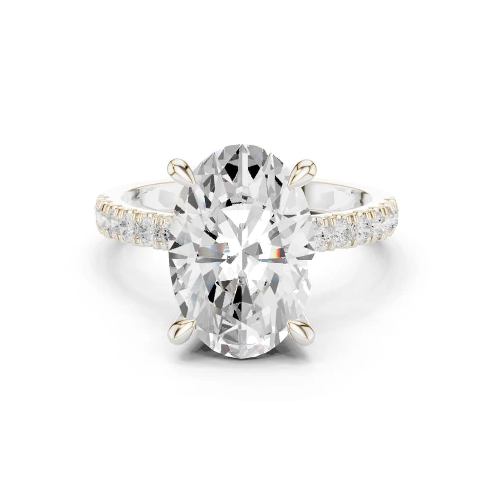 Bitter Sweet Lab Grown Diamond Organic Twist Ring - Image 2 Bitter Sweet Lab Grown Diamond Organic Twist Ring, view 2 of 9