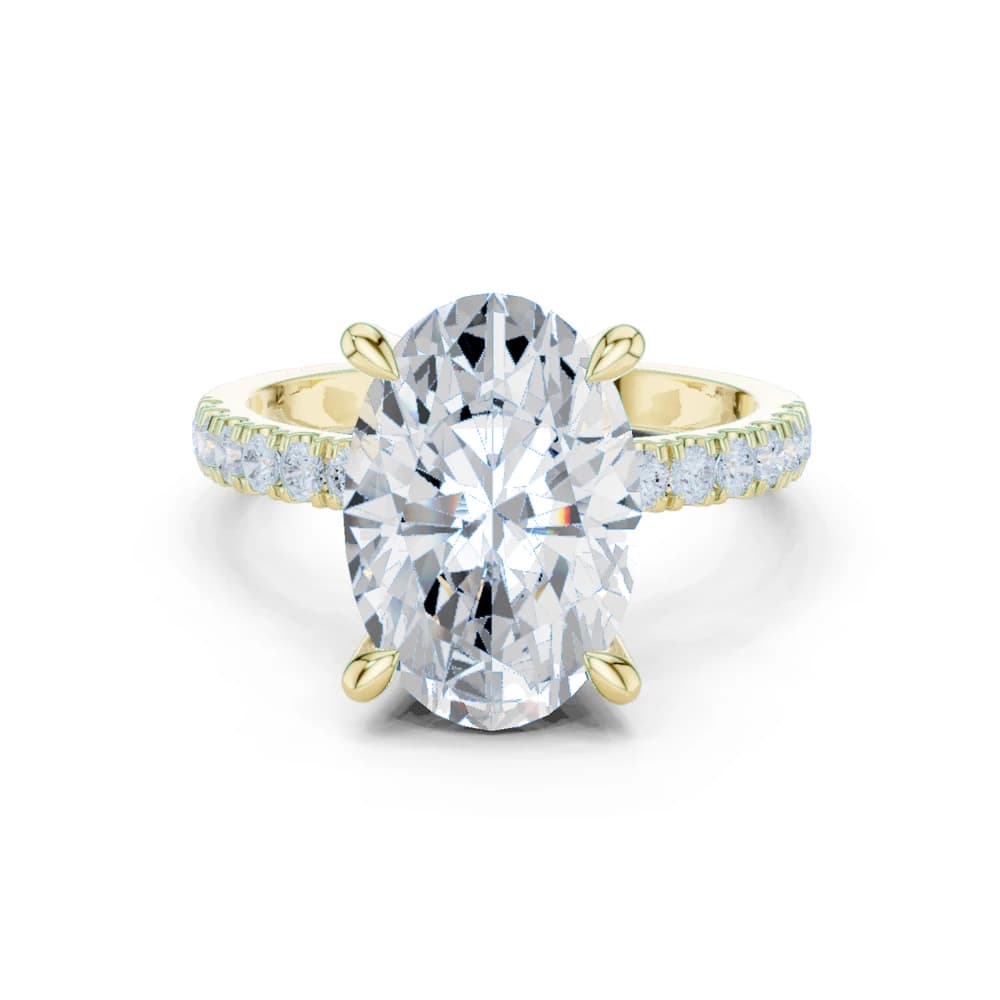 Bitter Sweet Lab Grown Diamond Organic Twist Ring - Image 3 Bitter Sweet Lab Grown Diamond Organic Twist Ring, view 3 of 9