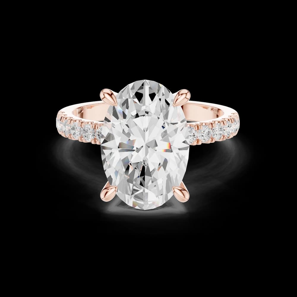 Bitter Sweet Lab Grown Diamond Organic Twist Ring - Image 4 Bitter Sweet Lab Grown Diamond Organic Twist Ring, view 4 of 9