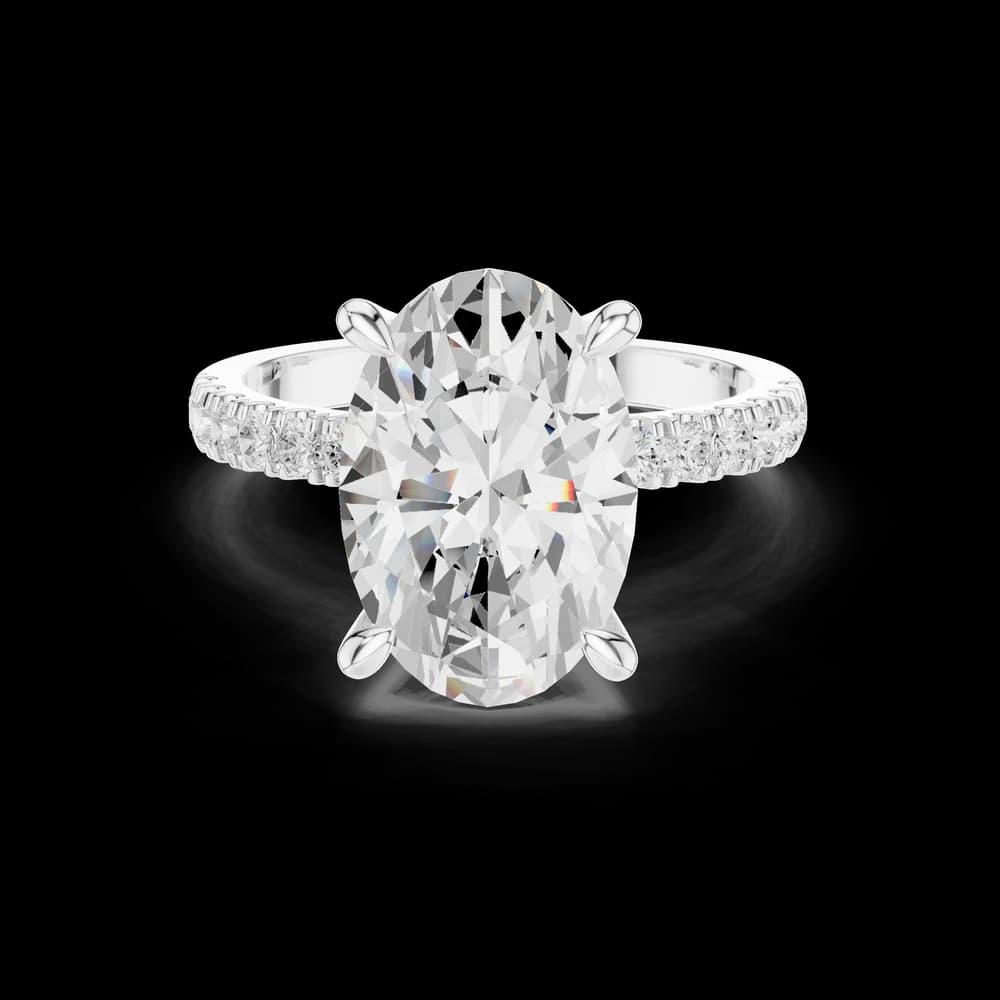 Bitter Sweet Lab Grown Diamond Organic Twist Ring - Image 5 Bitter Sweet Lab Grown Diamond Organic Twist Ring, view 5 of 9