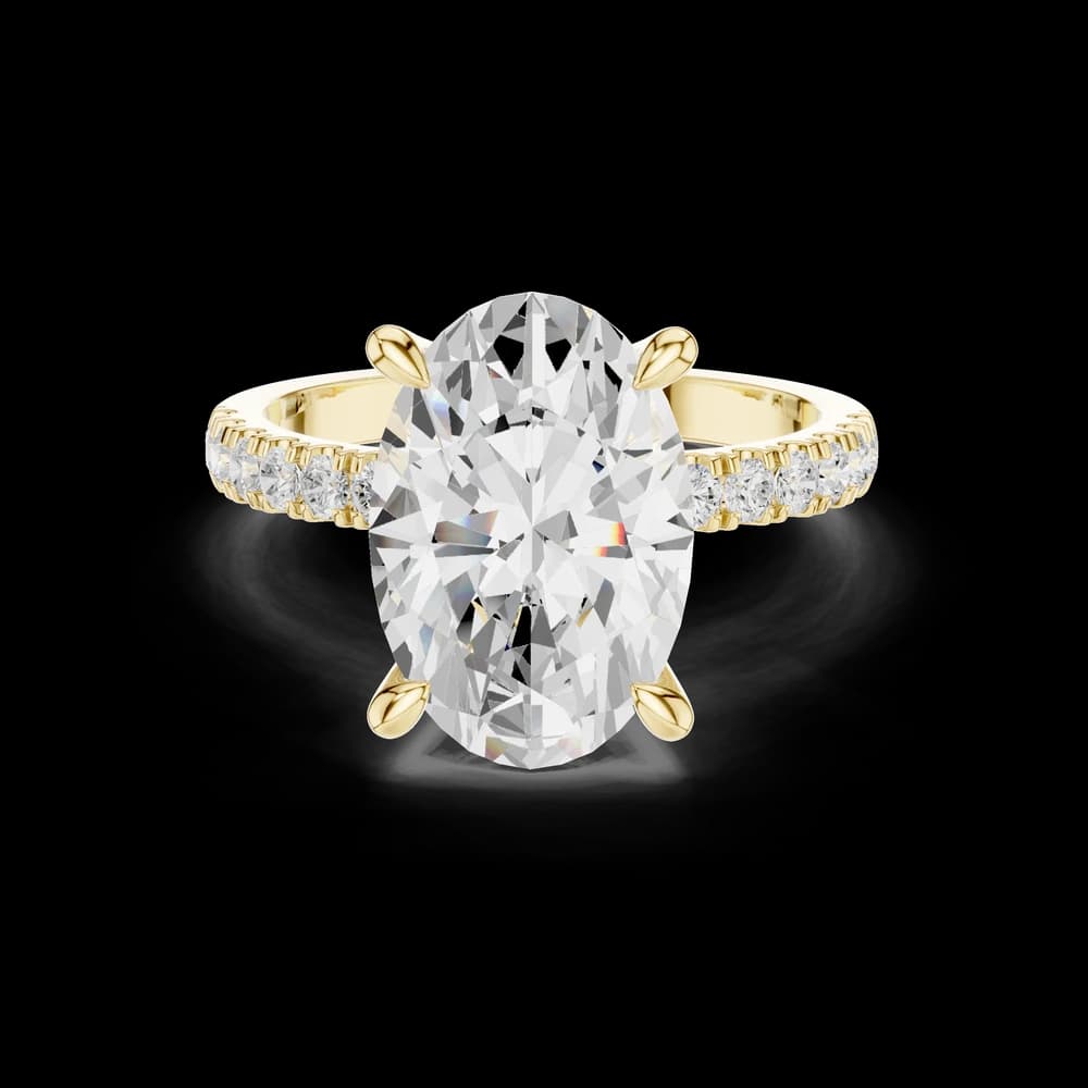 Bitter Sweet Lab Grown Diamond Organic Twist Ring - Image 6 Bitter Sweet Lab Grown Diamond Organic Twist Ring, view 6 of 9