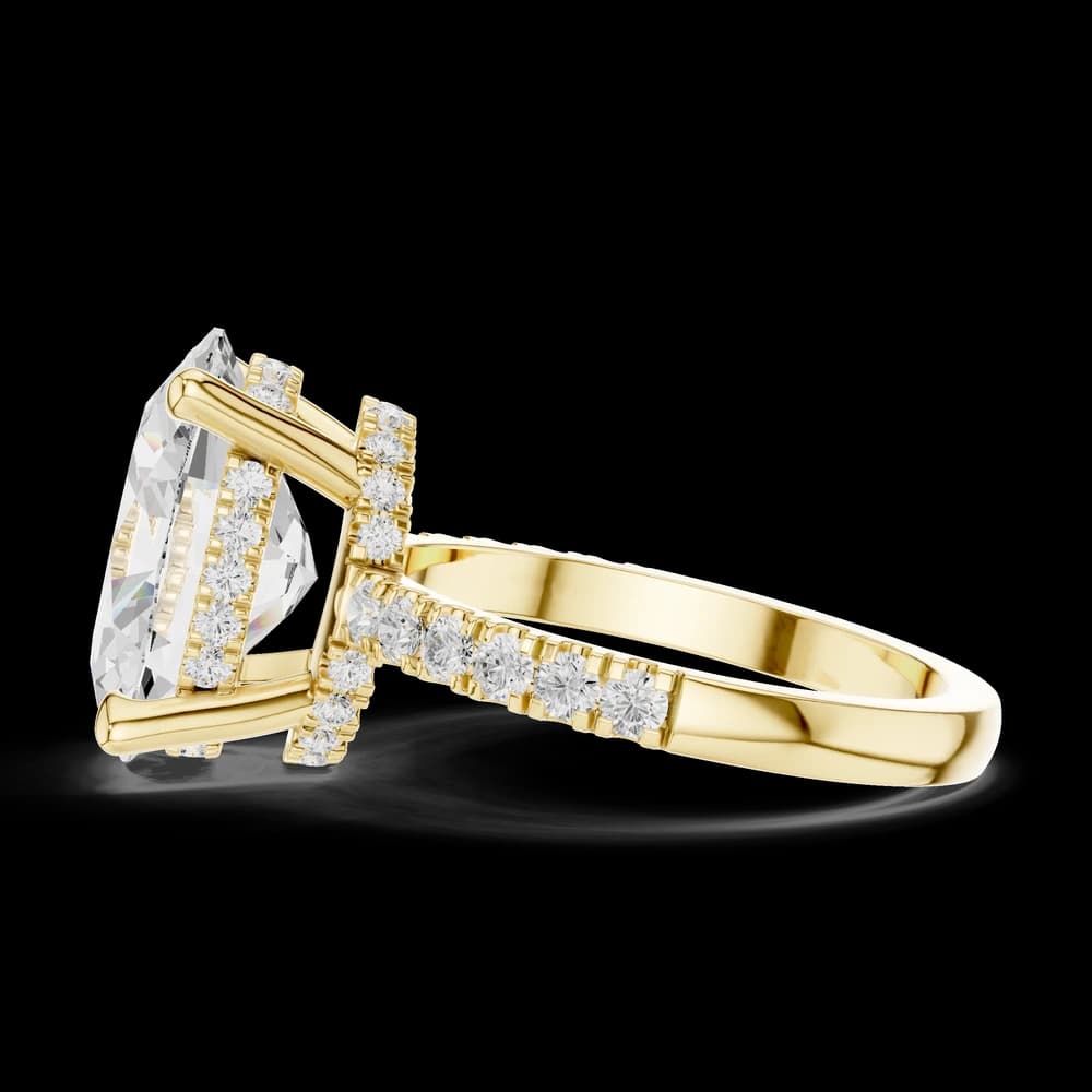 Bitter Sweet Lab Grown Diamond Organic Twist Ring - Image 9 Bitter Sweet Lab Grown Diamond Organic Twist Ring, view 9 of 9
