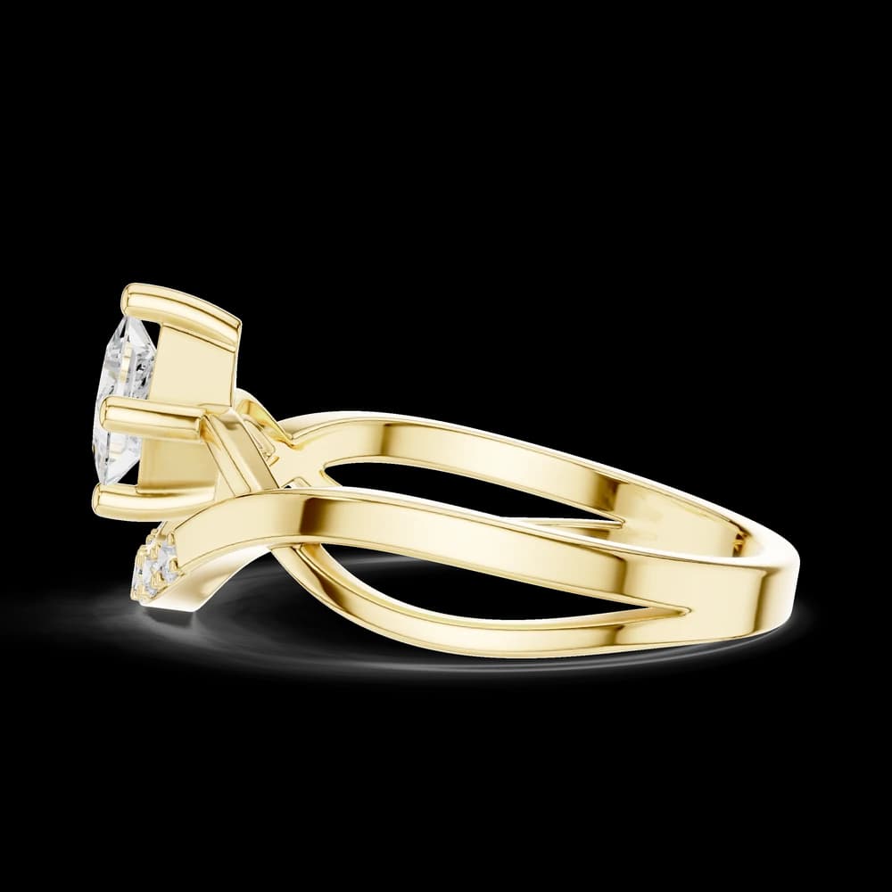 Bliss Baroque Lab Grown Diamond Ring - Image 6 Bliss Baroque Lab Grown Diamond Ring, view 6 of 6