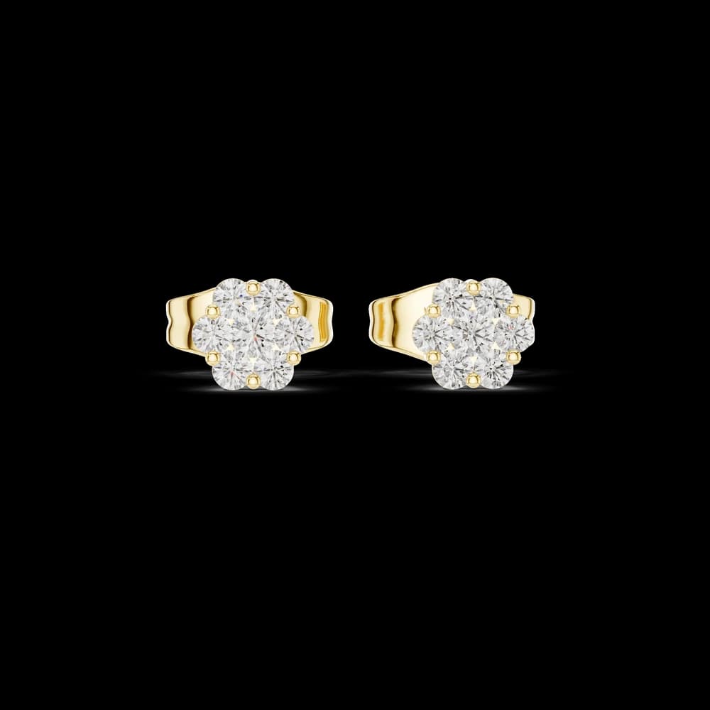 Boho Spirit lab grown diamond earring design - Image 3 Boho Spirit lab grown diamond earring design, view 3 of 6
