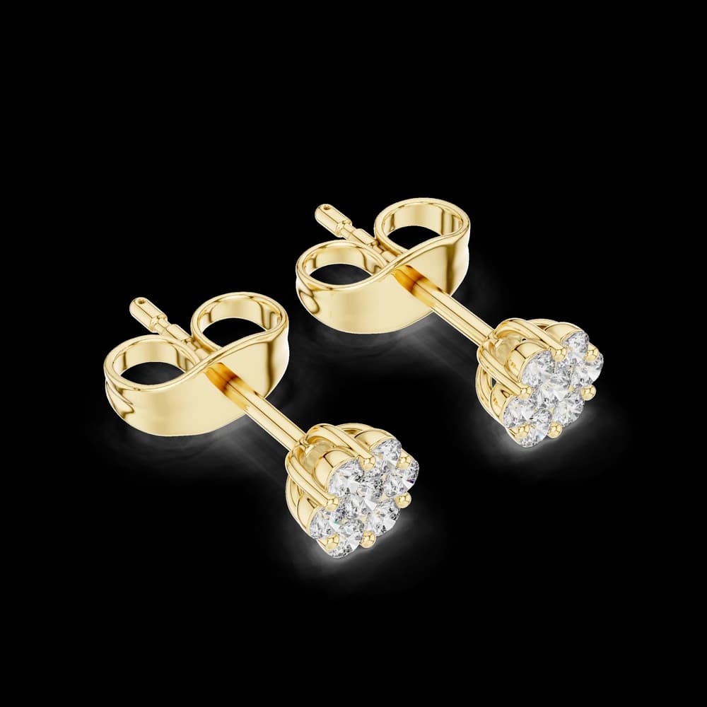 Boho Spirit lab grown diamond earring design - Image 5 Boho Spirit lab grown diamond earring design, view 5 of 6