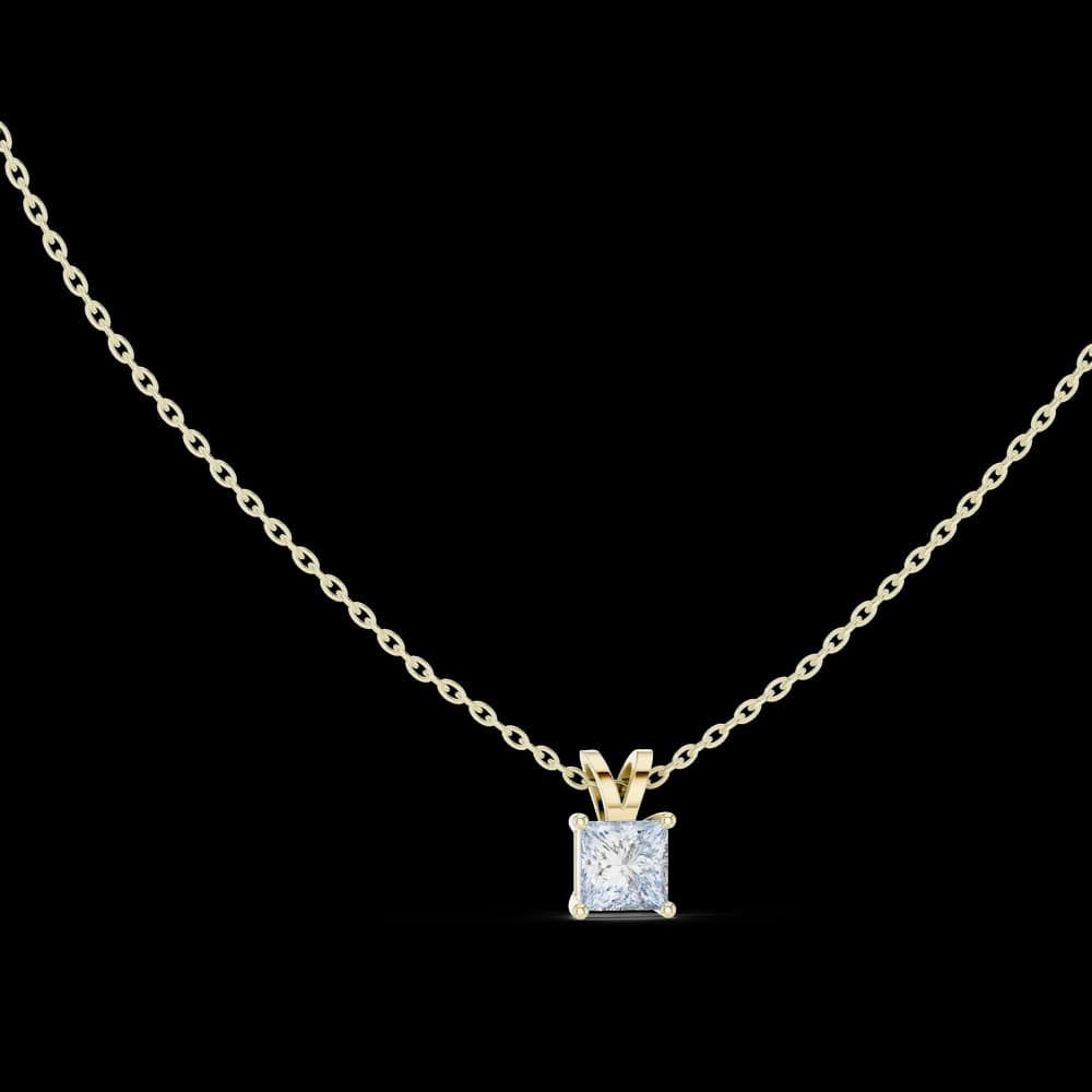 Bold Move lab grown diamond pendant - Image 3 Bold Move lab grown diamond pendant, view 3 of 6