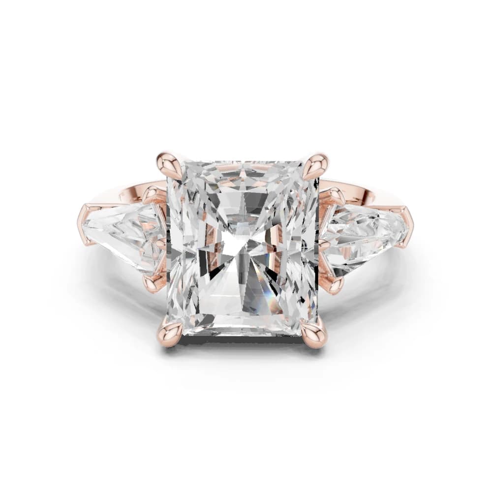 Boulder Ridge Lab Grown Diamond Hexagonal Frame Ring - Image 1 Boulder Ridge Lab Grown Diamond Hexagonal Frame Ring, view 1 of 9